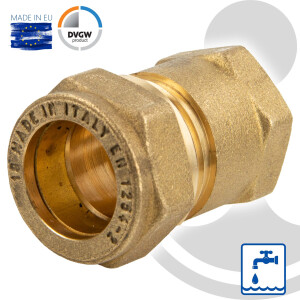tecuro MS-Klemmringverbinder, Muffenverschraubung mit...