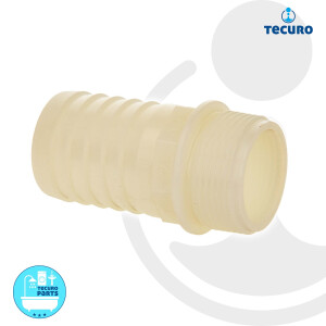 tecuro gerade Schlauchtülle Ø 40 mm x...