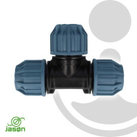 Jason PP-Klemmkupplung T-Stück Ø 50 mm - DVGW zugelassen