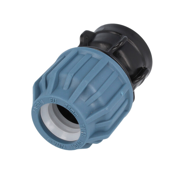 Jason PP-Klemmverbinder mit IG Ø 63 mm x 2 Zoll - DVGW zugelassen