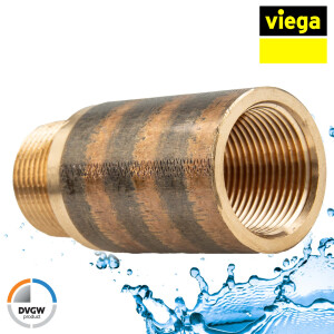 Viega Rotguss Hahnverlängerung 1/2 x 20 mm - Typ 3525 - DVGW