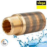 Viega Rotguss Hahnverlängerung 1/2 x 25 mm - Typ 3525 - DVGW