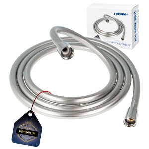 tecuro PREMIUM Brauseschlauch 2,50 m, verdrehsicher,...