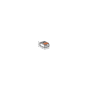 WAGO COMPACT - 2-Leiter - Verbindungsklemme für alle Kabel bis 4 mm² (221-412)
