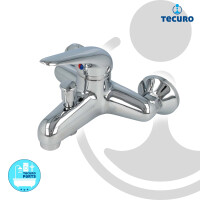 tecuro Wannen- Einhandmischer OHIO, Messing verchromt