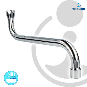 tecuro S-Auslauf für Wand-Armaturen 3/4 Zoll...