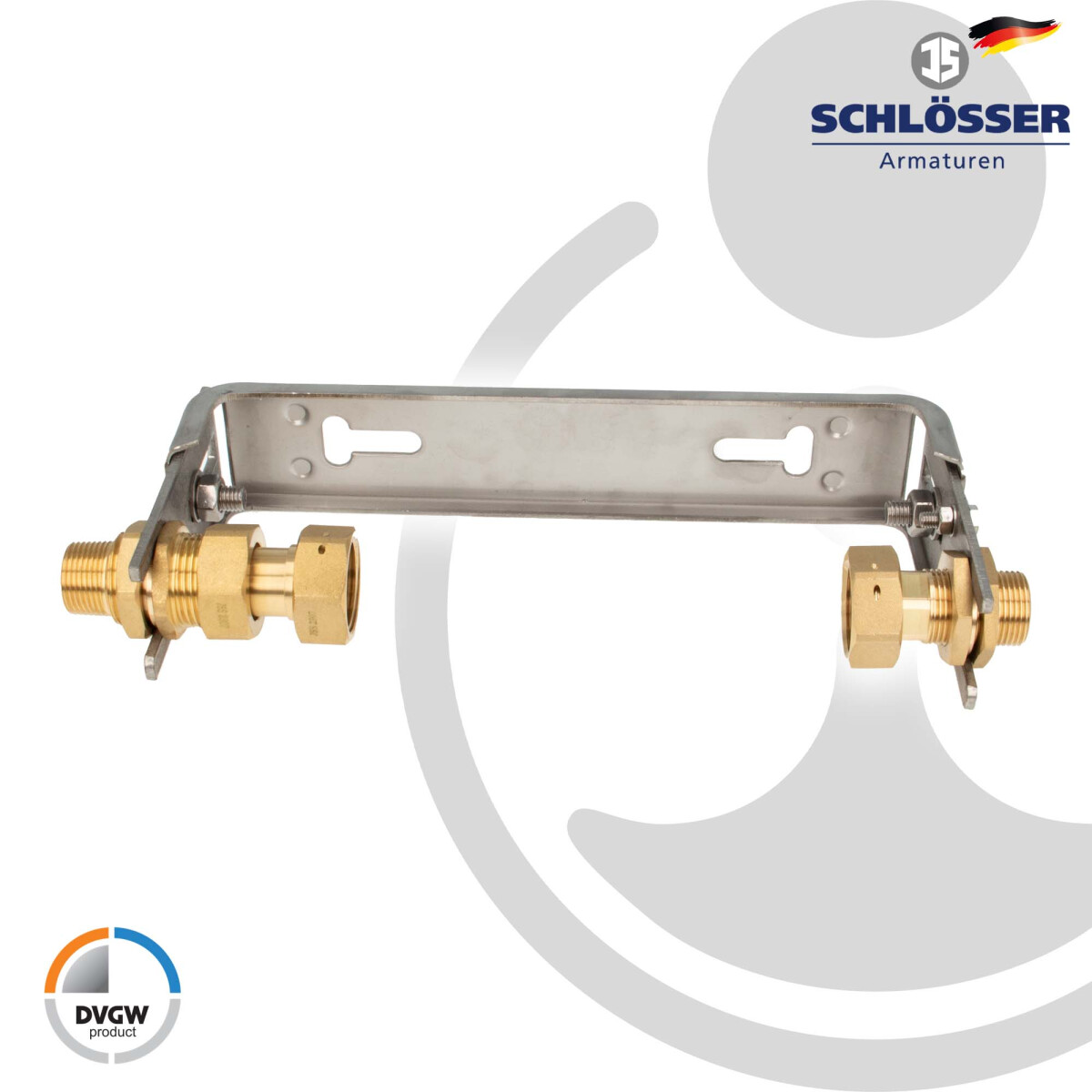 Produktbild von Tecuro Edelstahl Kugelhahn V4A – 1 1/4 Zoll IG, DN 32, PN 63, Mit Absperrbarem Stahlhebel, Temperaturen -10 Bis +200 °C