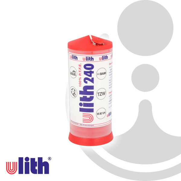 ULITH 240 PTFE - Gewindedichtfaden bis +240°C, 175 m, DVGW-Zulassung