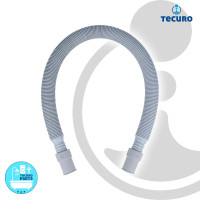 tecuro Waschmaschinen Spülmaschinen Ablaufschlauch ausziehbar von 120 - 400 cm