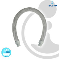 tecuro Waschmaschinen Spülmaschinen Ablaufschlauch ausziehbar von 60 - 200 cm