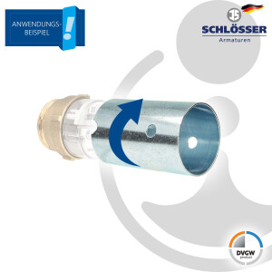JS Montageschlüssel EAS zu UP-Wasserzähler