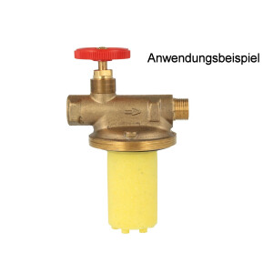 Ölfiltereinsatz Sinter-Kunststofffilter  50-75 µm, rund