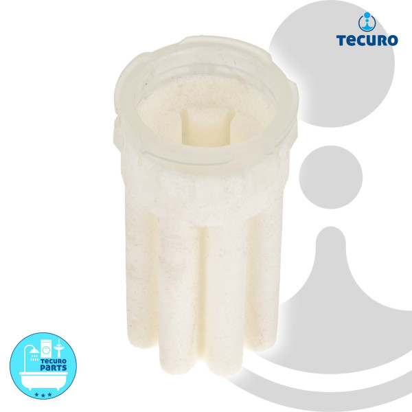 tecuro Heizölfiltereinsatz (SIKU) Sinter-Kunststofffilter  50-70 µm, Sternform