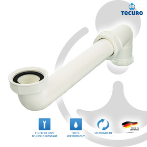 tecuro Raumschaffer-Verlängerung  1 1/4 Zoll x 230...