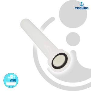 tecuro Verstellrohr Tauchrohr Verlängerung 200 mm für Geruchsverschluss