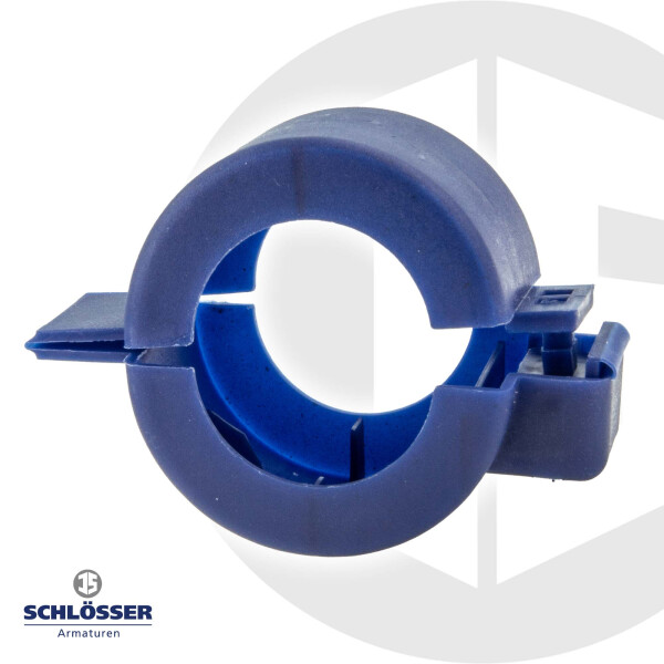JS Plombierschelle 1/2 Zoll, blau, unbeschriftet, 1-teilig