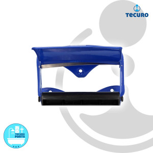 tecuro Papierrollenhalter Messing (blau RAL 5002) mit...
