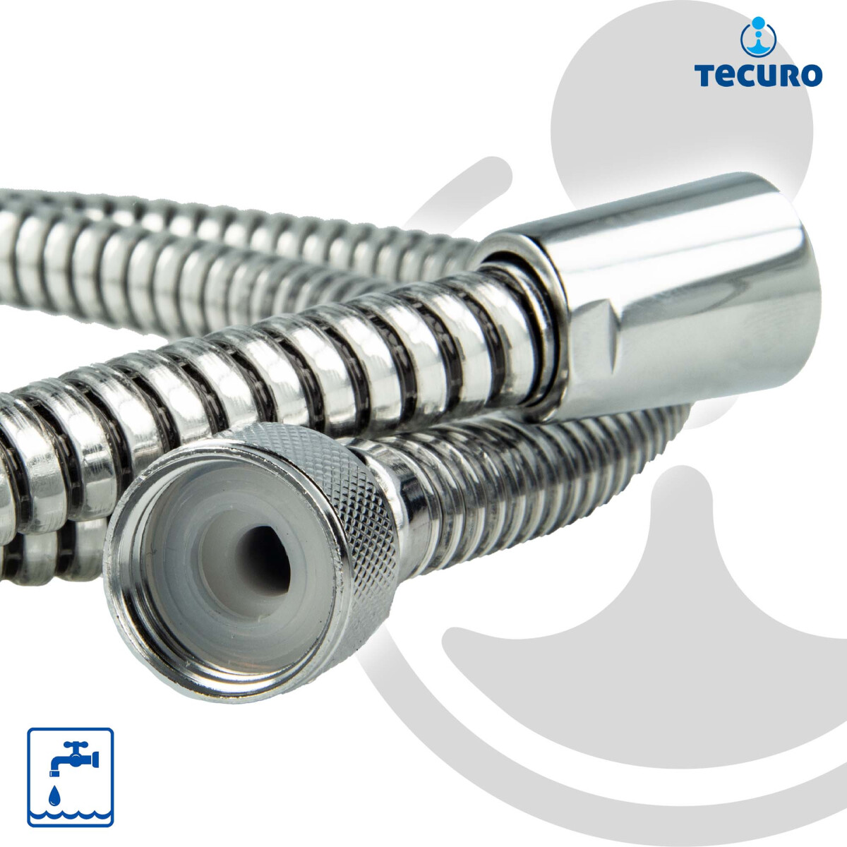 tecuro 150 cm Brauseschlauch ROYAL 1/2 Zoll...