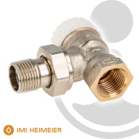 Heimeier Thermostat-Ventilunterteil V-exact II, Eckform, DN 15