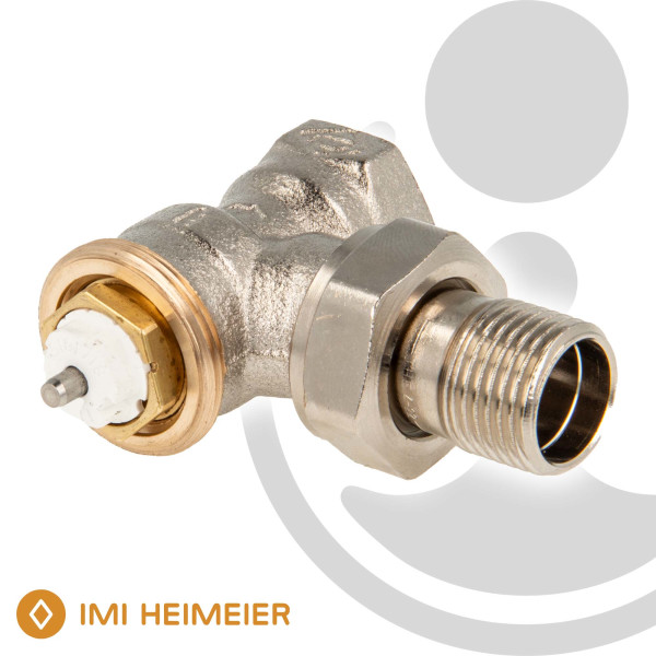 Heimeier Thermostat-Ventilunterteil V-exact II, Eckform, DN 20