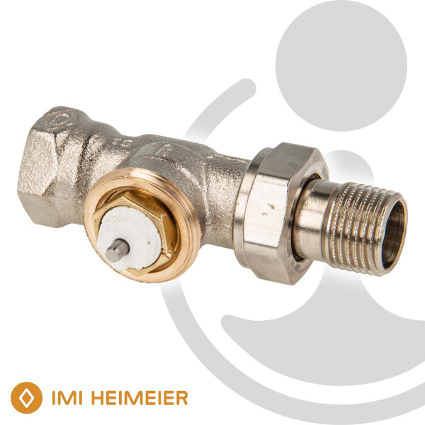 Heimeier Thermostat-Ventilunterteil V-exact II, Durchgangsform, DN 20