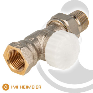 Heimeier Thermostat-Ventilunterteil V-exact II, Durchgangsform, DN 20