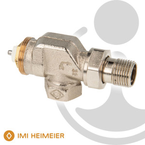 Heimeier Thermostat-Ventilunterteil V-exact II, Axial, DN 10