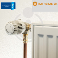 Heimeier Thermostat-Ventilunterteil V-exact II, Winkelkeck links, DN 15