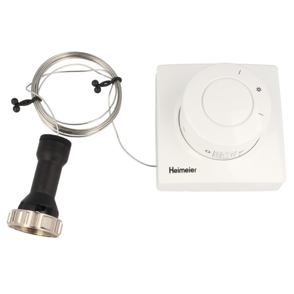 Heimeier Thermostatkopf F mit Ferneinsteller und 2 m Kapillarrohr - 2802-00.500