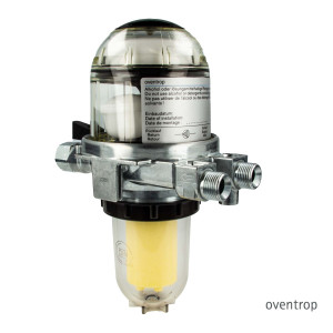 Oventrop Ölfilter/Entlüfter Toc-Duo-3 mit integrierter Absperrung und Siku-Filter