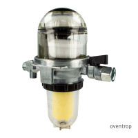 Oventrop Ölfilter/Entlüfter Toc-Duo-3 mit integrierter Absperrung und Siku-Filter