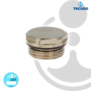 tecuro Blindstopfen, Verschlussstopfen 1/2 Zoll -...