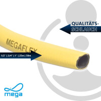 Megaflex PVC-Wasserschlauch Gartenschlauch verdreh-sicher und knickfest