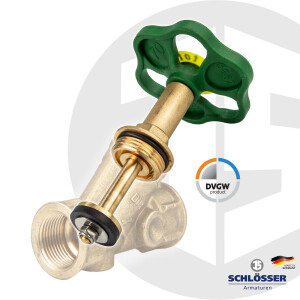 JS Fettkammer-Oberteil G 1 1/2 Zoll (DN 40) Ventiloberteil für Freistromventil - Schrägsitzventil Typ 1816