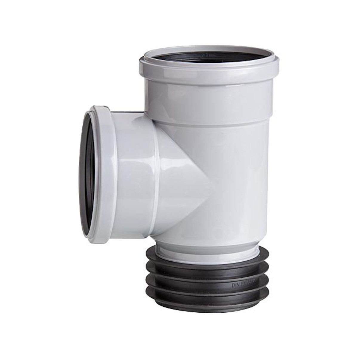 Unbekannt – Manicotto Di Regolazione Universale Per Presa DN 110 X 110, Colore Grigio, Per Acque Reflue Domestiche