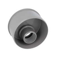 Abwasser-Innen-Reduzierstück DN 110 x 40, superkurz, für HT-Rohr