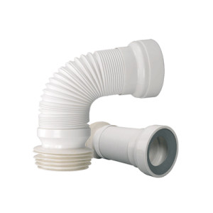 Airfit WC-Anschlussrohr, flexibel ausziehbar von 285-500 mm, DN 98-120, 90010WA