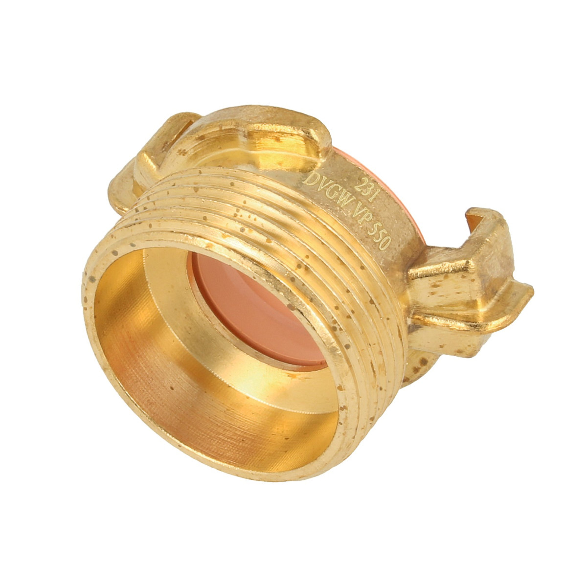 Schnellkupplung - 1 1/4 (5/4) Zoll Aussengewinde mit DVGW...