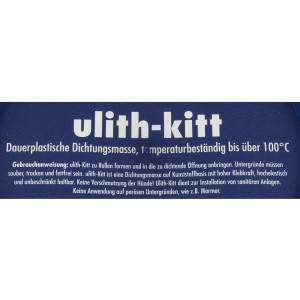 ULITH-KITT Dauerplastische Dichtungsmasse - wasserfest 500 gr. Dose