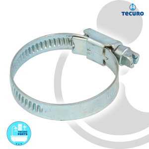 tecuro Schlauchschelle W1 16-27 mm, Bandbreite 9 mm,...