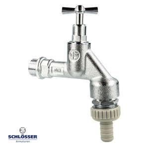 JS DVGW - Auslaufventil 1/2 Zoll mit Knebeloberteil, RV...