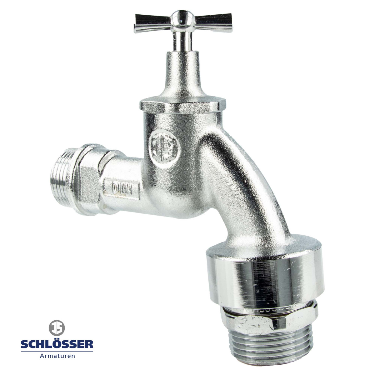 JS KFR-Ventil 3/4 Zoll – DVGW Geprüft, Mit Muffenanschluss, Ohne Entleerung, Nichtsteigende Spindel, Für Trinkwasser & Heizung