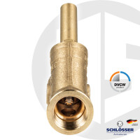JS Schrägsitz Rückschlagventil - Rückflussverhinderer Rp 1 (DN 25) DVGW Typ 1325 - Muffenanschluss