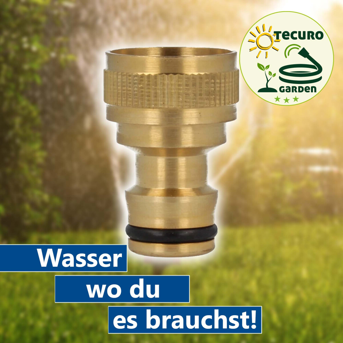 Orbit 2-Port Tropfbewässerungskrümmer – 1/2 Zoll Innengewinde, Mit Filter Für Tropfschlauch 6,35 Mm
