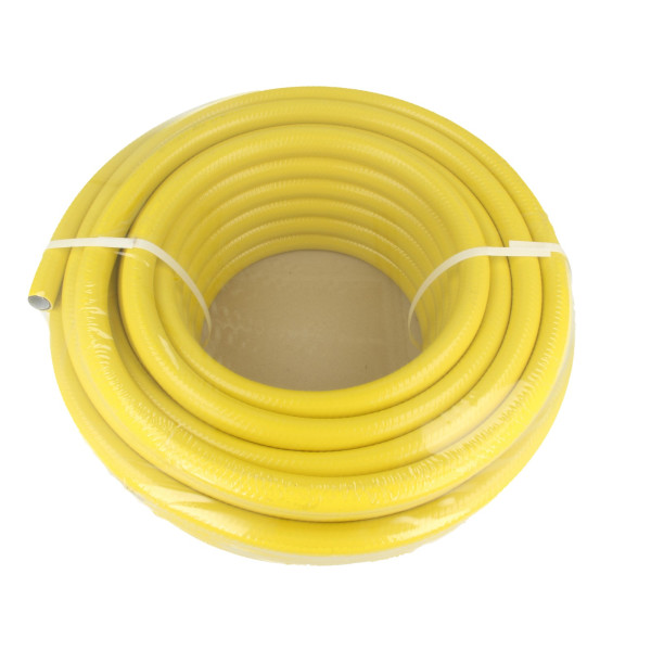 SUNTOS Qualitäts-Wasserschlauch Gartenschlauch 1/2 Zoll x 20 m Länge, gelb